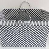 Cheap Large pp Strip Plastic Woven Basket thumbnail-2