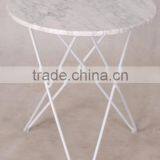 Cooper Metal Stainless Steel Frame With Glass-top Round End Table for the Living Room thumbnail-4