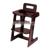 Adjustable wooden baby dining chair/ high quality modern baby sleeping chair/ modern purple dining chair T-51