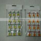 Christmas wooden peg decoration JA02-11308A-B