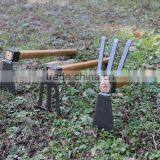 Mini Wood Handle Garden Hoe thumbnail-2