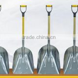 High quality, different size, fiberglass/wood handle, Aluminum Grain/Snow Scoop Shovel