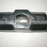 Carbon Steel Forged Sledge Hammer Head 2LB 3LB 4LB