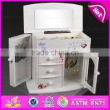 Handmade Lovely Wooden Jewelry Organizer W09E018-S thumbnail-3