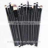 20 Pcs Pro Makeup Set Powder Foundation Eyeshadow Eyeliner Lip Cosmetic Brushes thumbnail-1