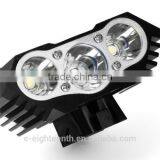 2016 High Quality Cheap Factory Price 2000 Lumen Cree T6 LED Front Torch USB Bike Light thumbnail-2