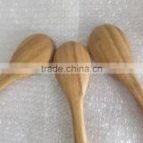 High Quality Cheap Bamboo Spoon With Silicone Handle thumbnail-2