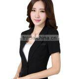 2016 New Design For Female Short Sleeve Office Uniform thumbnail-2