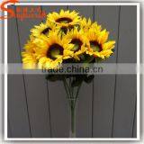 Hot Sale Manufacturing Waterproof Artificial Sunflower Decoration for Home thumbnail-6