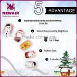 2017 OEM Christmas False Nail Decal Water for Nail Art thumbnail-5