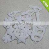 Custom Shape Ultrasonic Embossing Fabric Label for Children Clothes thumbnail-2