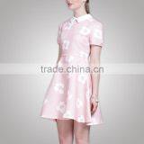 Colorful Sweet 2017 Fashionable Handmade Dress For Grils Summer thumbnail-2