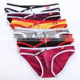 Custom Men's Underwear Sey Mesh Sport Briefs Breathable Athletic Mesh Fashion Design Slim Fit Briefs Underwear for Gay Man 6 Col thumbnail-5