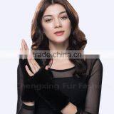 CX-A-08D Wholesale Winter Genuine Mink Fur Knitted Gloves thumbnail-6
