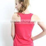 Fashionable Blank Girls Breathable Sexy Vests thumbnail-3