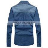 Custom Fashion Streetwear Adults Denim Shirts thumbnail-2