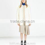 China Garments Factory Winter Fake Fur Coat Woman Lady Rabbit Fur Long Over Coat thumbnail-1