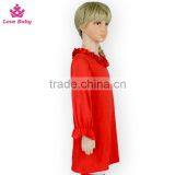 Best Selling Red Long Sleeve Girl Latest Design Spring Tops LBF2015122503 thumbnail-4