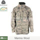 Merino Wool Camouflage Jackets Forest Camouflage Jacket Army Woodland Camouflage Jacket thumbnail-1