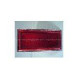 Foil Beaded Plastic Charger Plate/charger Plates With Stones thumbnail-1