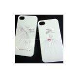 Wedding Red Bow Mobile Phone Case for Iphone 4 4s Colorful Embossed Painted Cover thumbnail-1