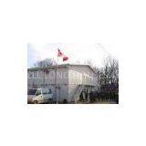 Customized Modular Container House Made From Color Bond Sandwich Panel For Office