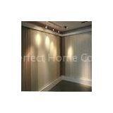 89mm PVC Brown Vertical Window Blinds Waterpoof With Smooth Vane thumbnail-1