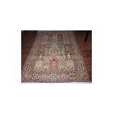 Oriental Hand-knotted Silk Carpet thumbnail-3