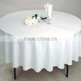 100% Polyster White Hotel Table Cloth and Chair Cover thumbnail-1