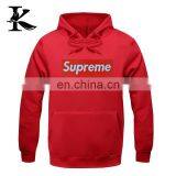 2017 Spring Latest Fashion Wholesale 100%cotton Long Sleeve no Zipper Couple Hoodie Jacket thumbnail-3