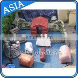 Inflatable Paintball Bunkers For Crazy Archery Games / Paintball Bunker Arena Filed / Inflatable Barriers