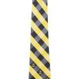 Printed Gold Polyester Woven Necktie Printed XL