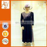 Saudi Online Neck Beaded Heart Kaftan Dress Long Beach thumbnail-4