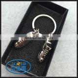 Cheap Custom Fotball Shoes 3d Keychain From Manufacturer