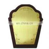 Engraved Memorial Plaques Wholesale Wooden Plaque,wood Award Trophy Made in China