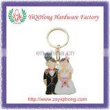 Wedding Love Couple Gold Keychain