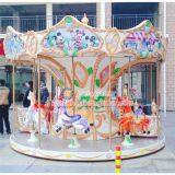 Zhongshan Hot Sale Amusement Park Micky Mouse Carousel 12 Seat Merry go Round, New and High Quality Earn Money, for Kids thumbnail-4