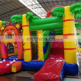 Outdoor Kids Amusement Park Fierce Tiger Theme Inflatable Combo Bounce House For Sale thumbnail-5