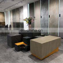 Серые матовые рустикальные керамические плитки для полов, антискользящие искусственные мраморные плитки для полов