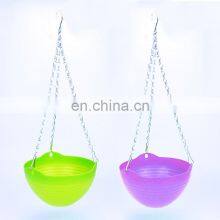 Wholesale Designing Cheap Outdoor Plant Flower Pot Holder Hanging Plastic Flower Pots thumbnail-4