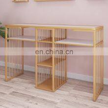 Modern Customizable Beauty Salon Furniture Nail Manicure Table thumbnail-5