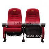 Cinema Seat Fabric Folding Chair With Cup Holder HJ95D-L thumbnail-3