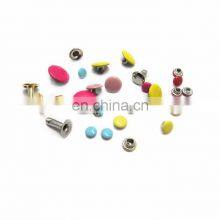 15mm Custom Metal Rivet Nameplate Leather Logo Rivets for Garments thumbnail-5