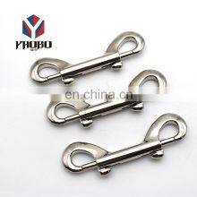 High Grade Alloy Metal Key Buckle Snap Hook Double Headed Eye Bolt Hook Accessories thumbnail-3