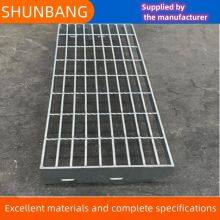 Supply and Welding Galvanized Steel Grating Platform Steel Grating Plate Steel Ladder Trench Cover Plate thumbnail-2