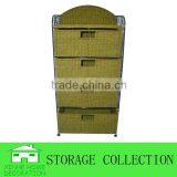Handmade Natural Material 4 Drawer Organizers