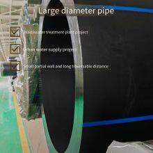 Pe100 Cross - Boreable Construction Pipes With Diameters From Dn710 to 1600 for Cangjia Sewage Treatment Plant Project thumbnail-1
