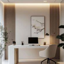 Eco-friendly Akupanel Acoustic Wood Panels SoundProof Wall Panel Wood Slat Acoustic Panel thumbnail-3