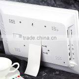 NEW 15inch HD TFT-LCD 1024*768 Digital Photo Picture Frame Alarm Clock MP3 MP4 Movie Player With Remote Desktop White thumbnail-5