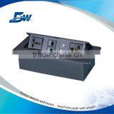 BW-T612 Office Furniture Tabletop Switch Socket/Pop Up Desk Power Outlet For Conference Table thumbnail-2